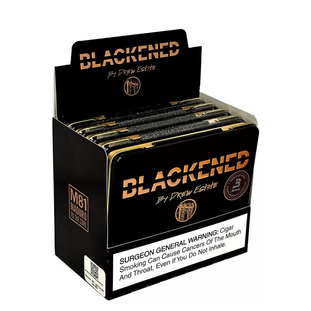Blackened by Drew Estate M81 Tins