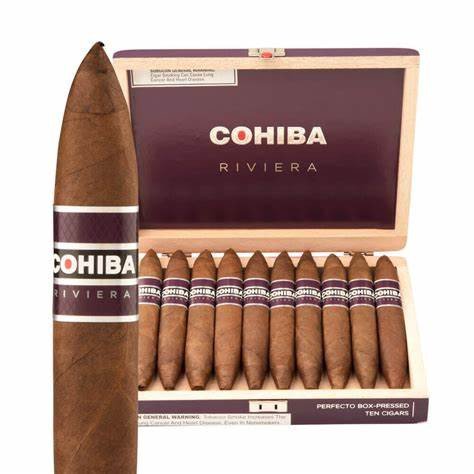 Cohiba Riviera Perfecto Box Pressed