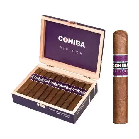 Cohiba Riviera Robusto Box Pressed