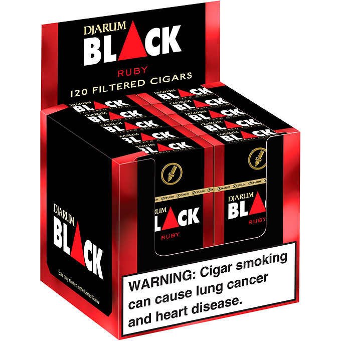 Djarum Filtered Clove Cigars Ruby Black Cherry