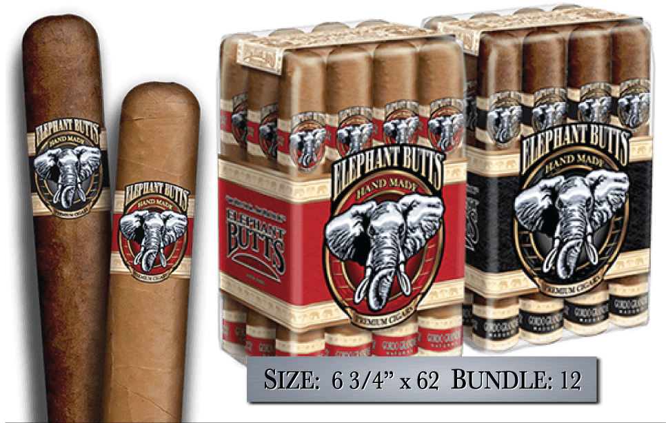 Elephant Butts Gordo Grande Natural