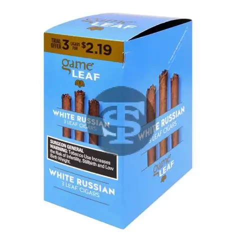 Garcia y Vega Game Leaf Cigarillos White Russian