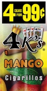 Good Times 4 Kings Cigarillos Mango