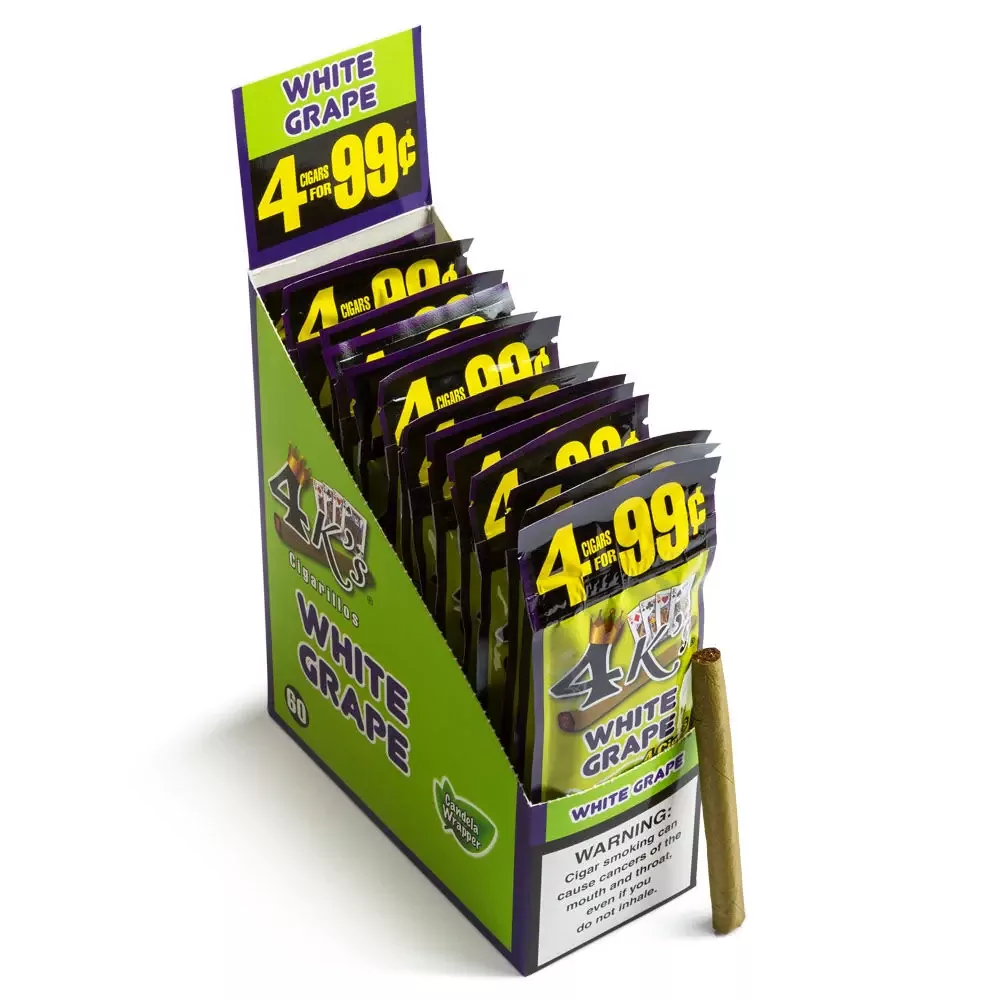 Good Times 4 Kings Cigarillos White Grape