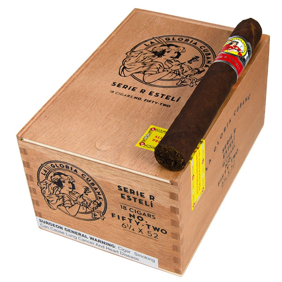 La Gloria Cubana Serie R Esteli No. 52