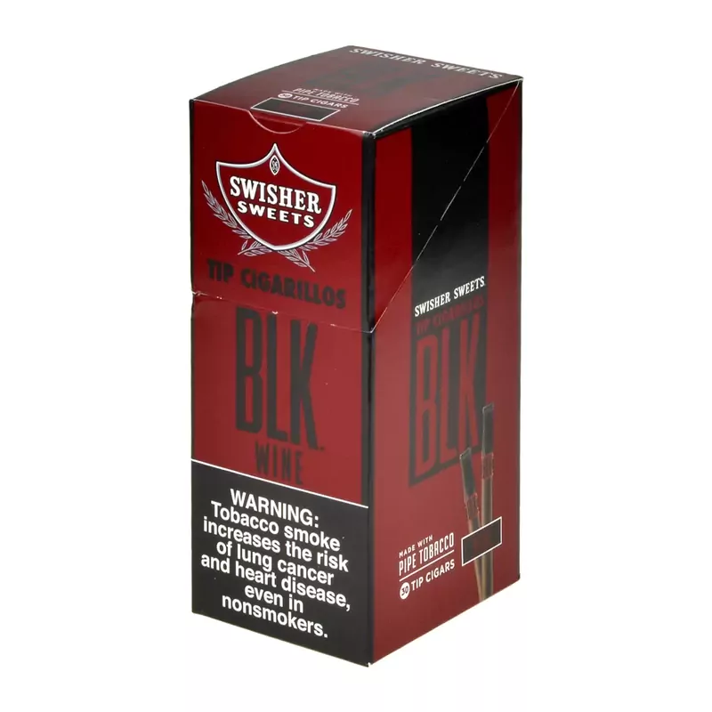 Swisher Sweets BLK Tip Cigarillos Wine