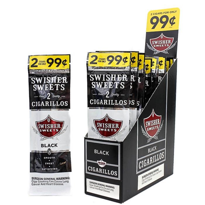 Swisher Sweets Cigarillos Black