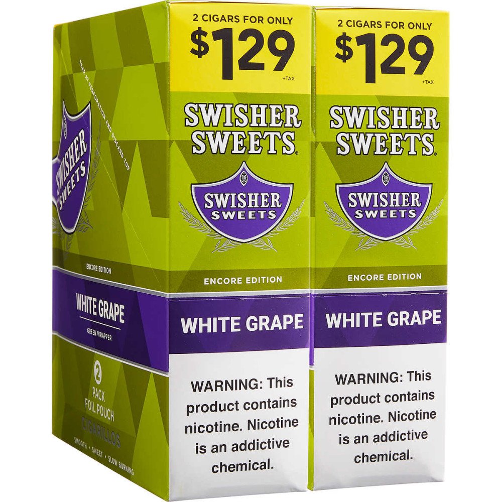 Swisher Sweets Cigarillos White Grape