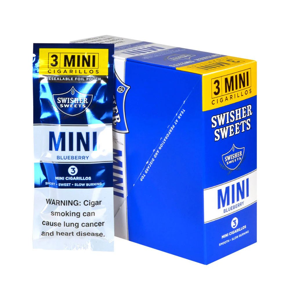 Swisher Sweets Mini Cigarillos Blueberry