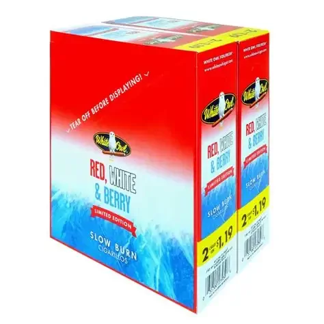 White Owl Cigarillos Red White & Berry