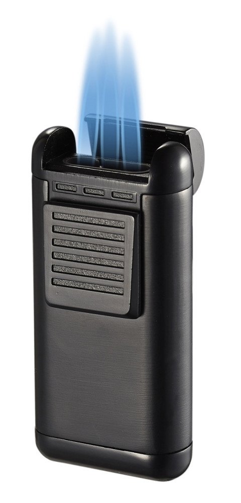 Antero Black Triple Torch Cigar Lighter