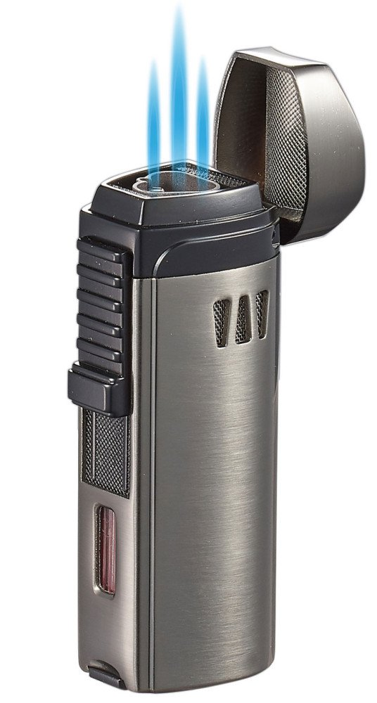 Denali Triple Torch Cigar Lighter Gun Metal