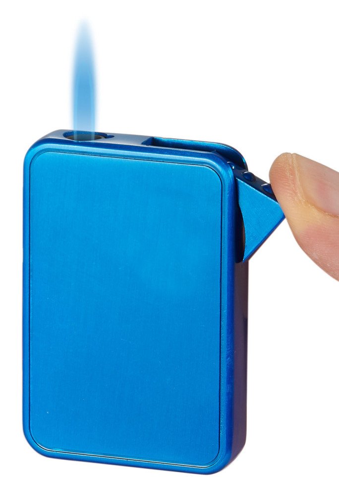 Elk Single Flame Cigar Lighter Blue