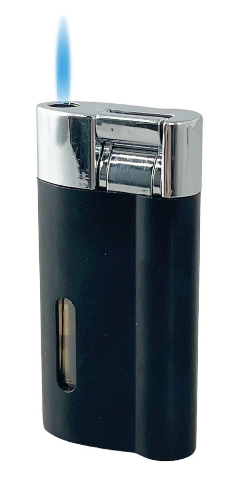 Iguana Single Torch Flame Lighter - Black