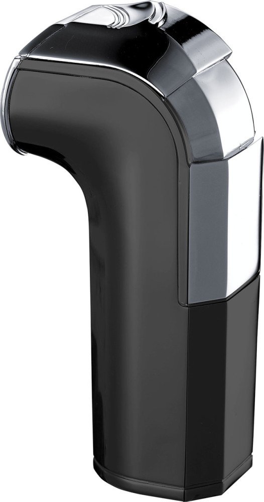 Magic Handle Black Matte Triple Wind-Resistant Torch Flame Cigar Lighter