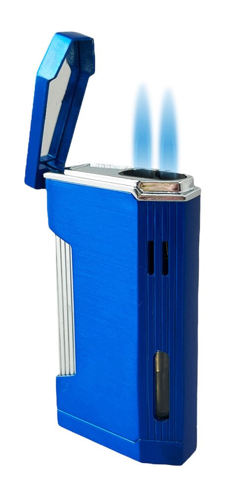 Pelican Dual Torch Flame Lighter - Blue