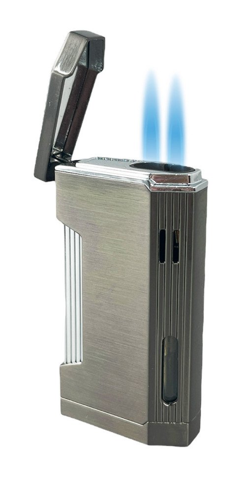 Pelican Dual Torch Flame Lighter - Gunmetal