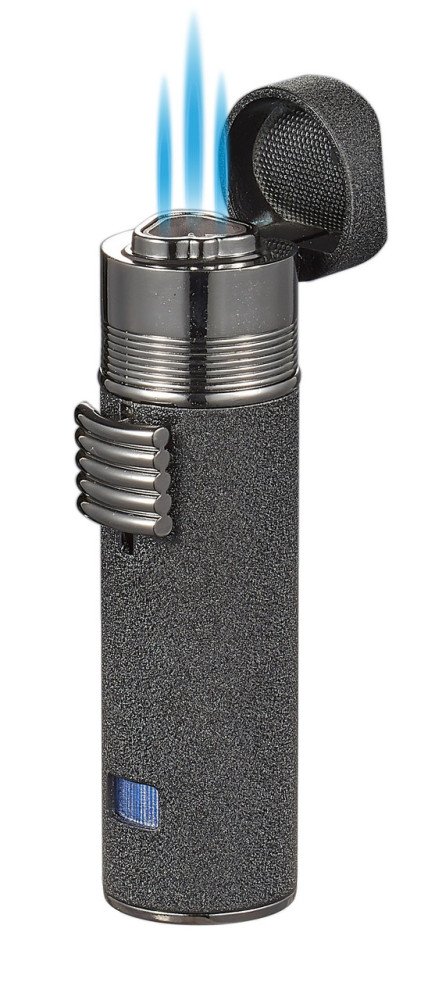 Saddle Triple Torch Lighter -Black Matte