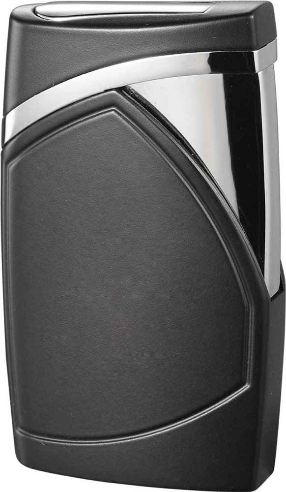 Shark Black Matte Torch Flame Cigar Lighter