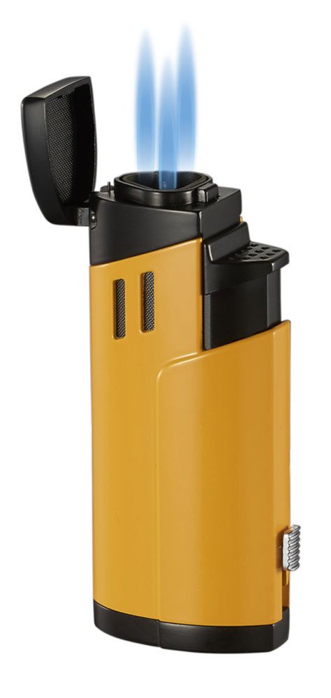 Shavano Yellow Triple Flame Torch Lighter