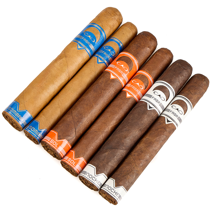 CAO FASA Fresh Pack Sampler - CAO FASA Fresh Pack Sampler (6 Cigars)