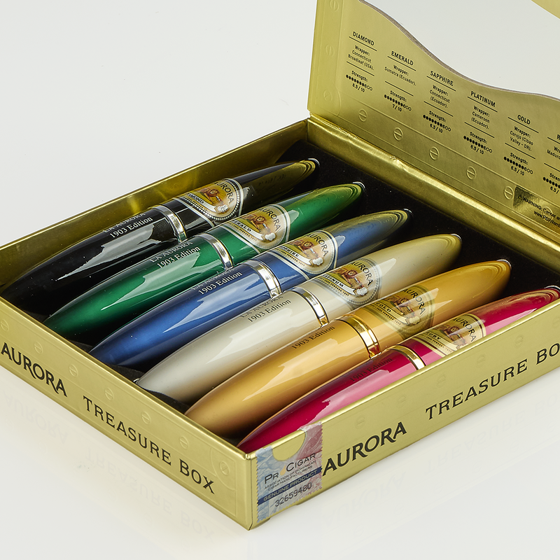 La Aurora Preferidos Treasure Box - La Aurora Preferidos Treasure Box (6 Cigars)