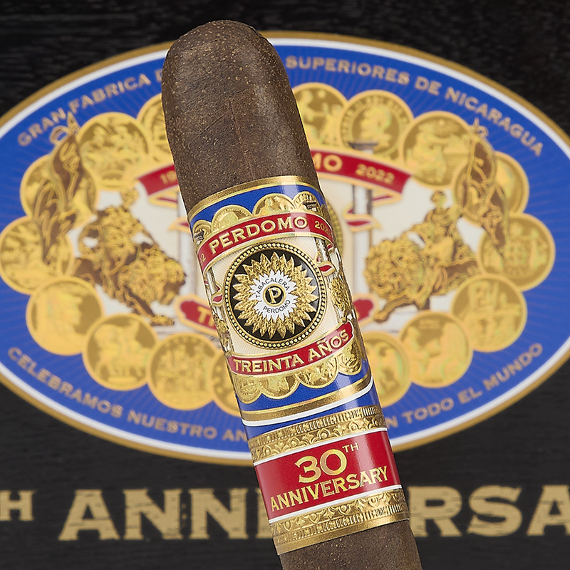 Perdomo 30th Anniversary Box-Pressed Maduro - Epicure (Pack of 5)