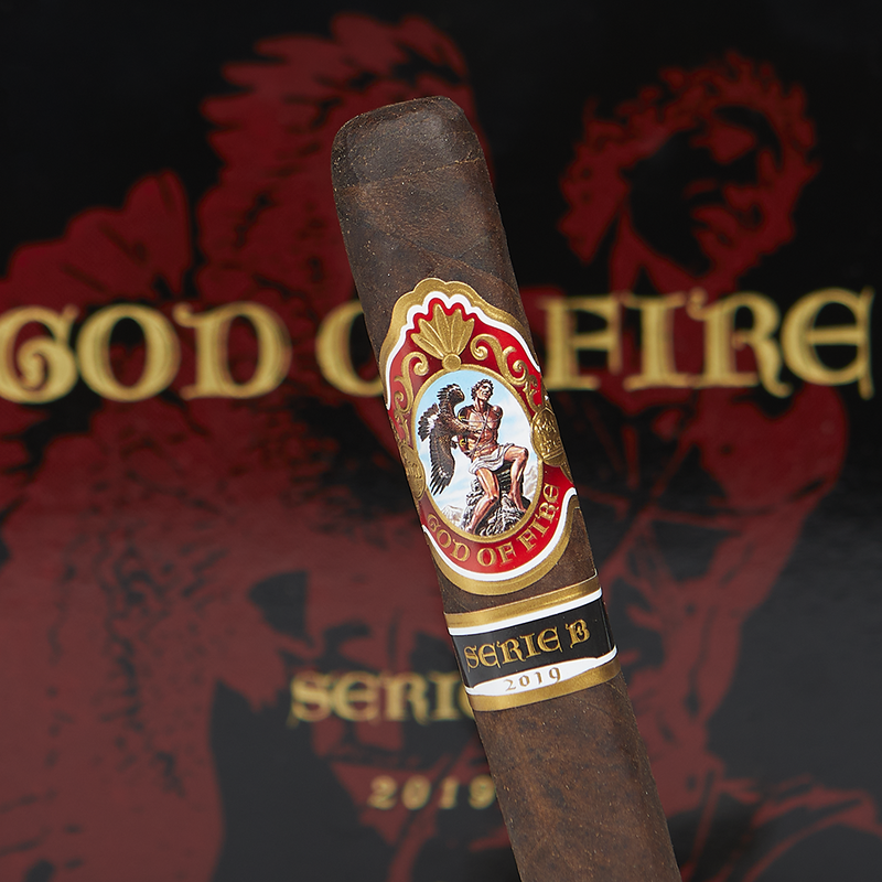God of Fire Serie B - Robusto Gordo 54 (Box of 10)