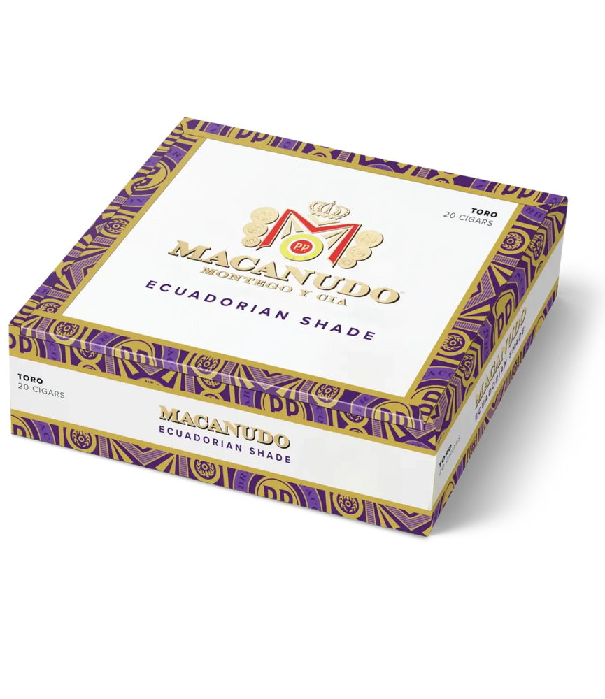 Macanudo Ecuadorian Shade | Toro Box-Pressed (6 x 50)