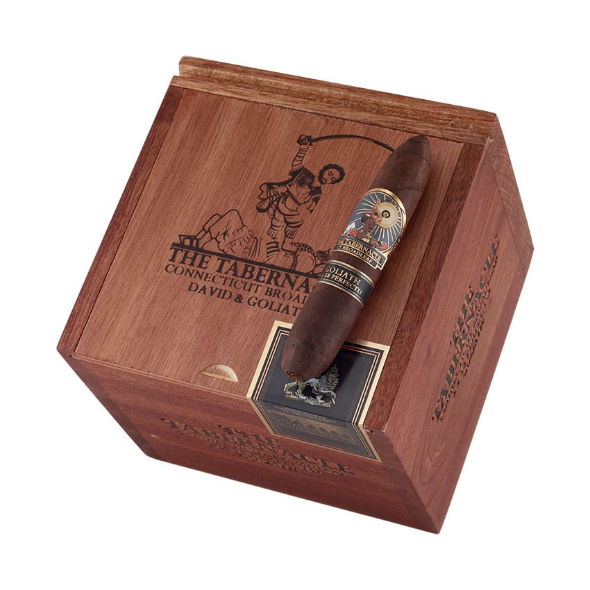 The Tabernacle Broadleaf Goliath Perfecto Maduro | Perfecto | Box of 25