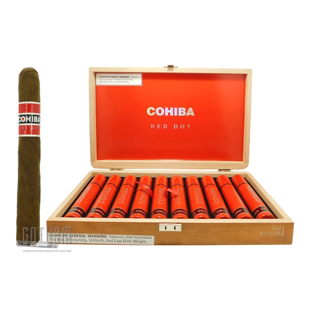 Cohiba Red Dot Toro Tubo - Box of 10 Tubes, photo 246
