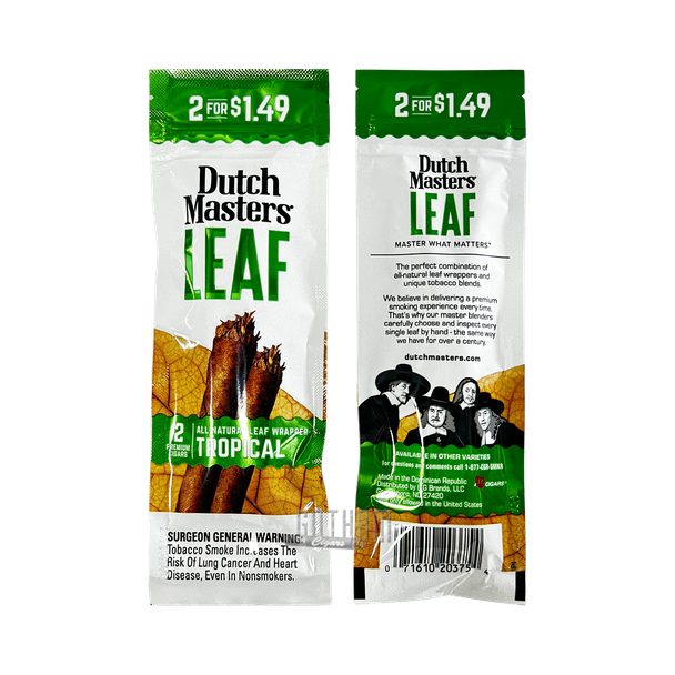 Dutch Masters Leaf Tropical - &nbsp;15 Packs of 2, photo 188