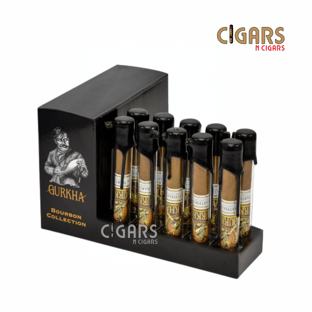 Gurkha Bourbon Collection Corona Natural Box of 10