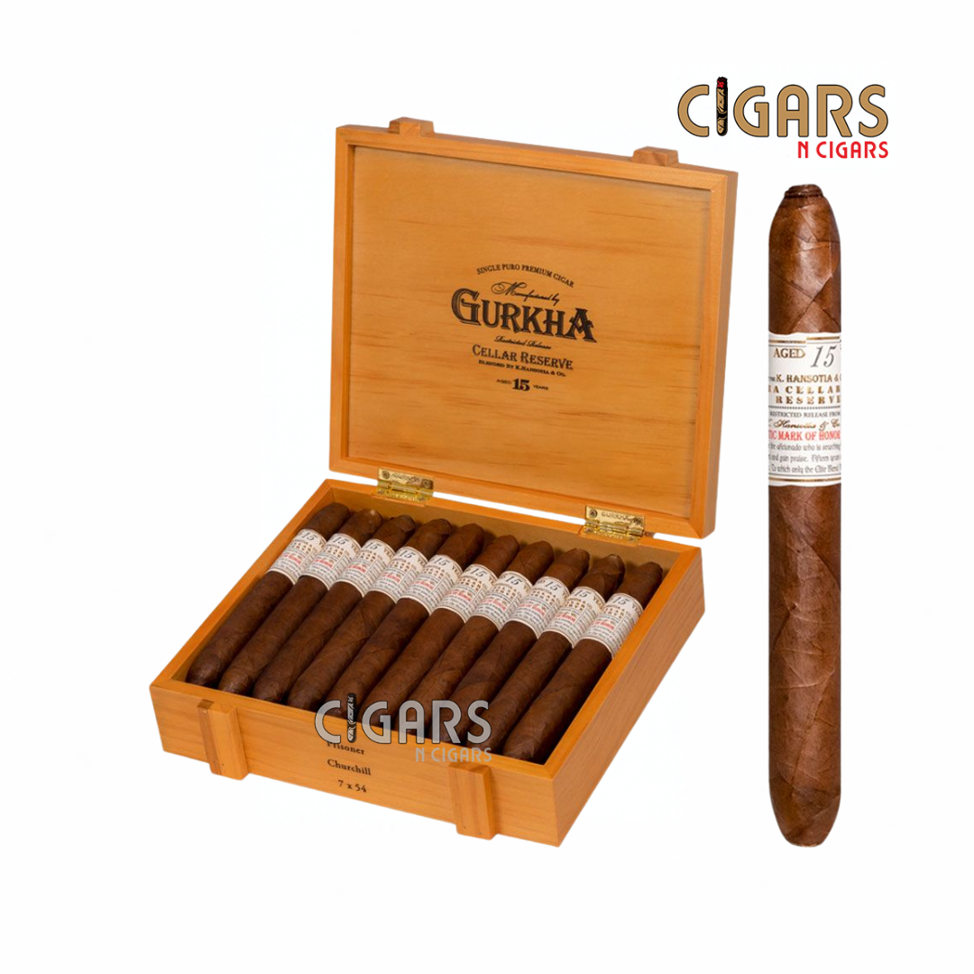 Gurkha Cellar Reserve 15 Year Prisoner Box of 20
