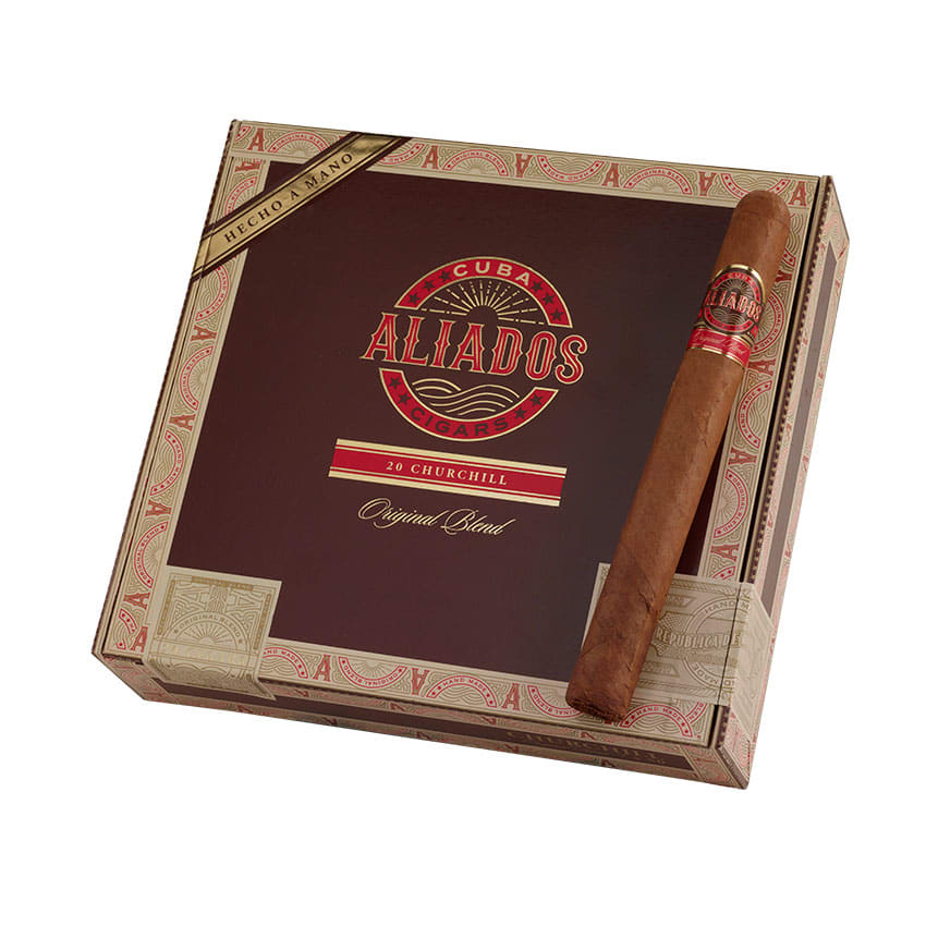Cuba Aliados Original Churchill Natural | Churchill | Box of 20