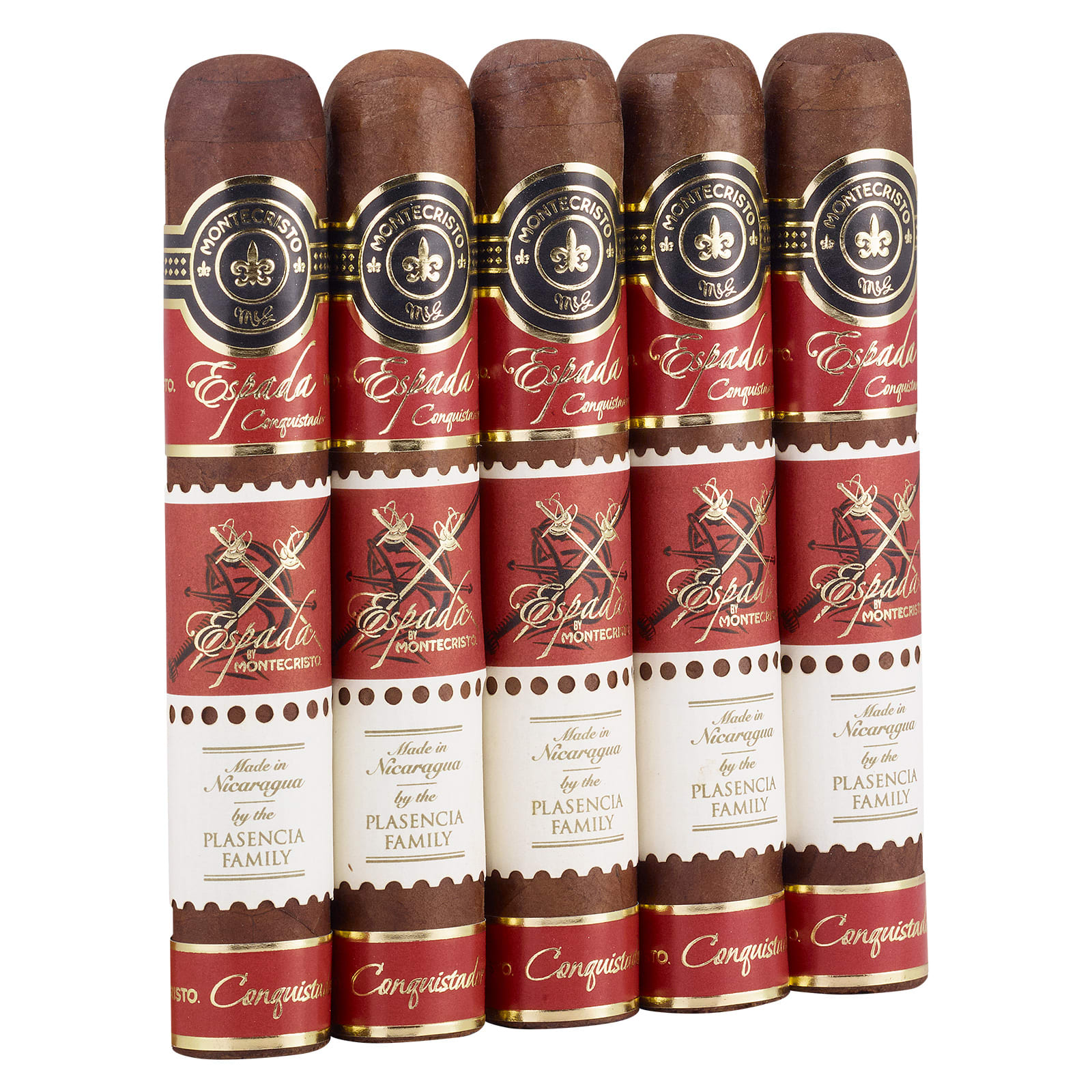Montecristo Espada Conquistador Ricasso Natural | Robusto | Pack of 5