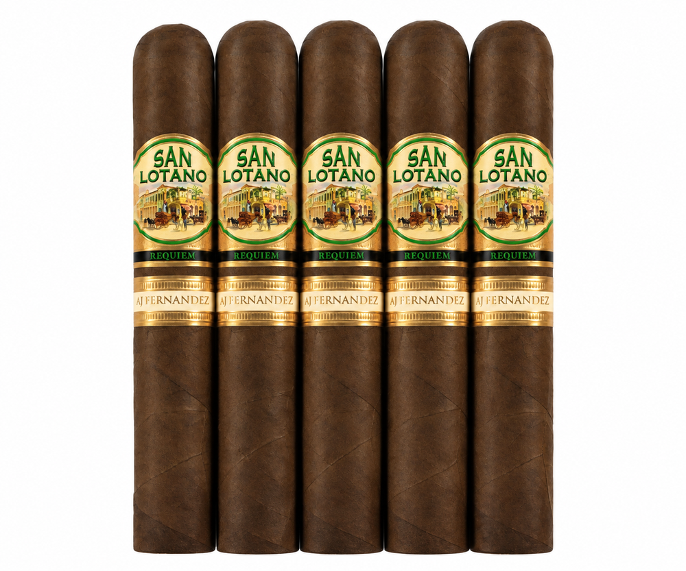 AJ Fernandez San Lotano Requiem Connecticut 5CT Sampler | Robusto (5 x 54)
