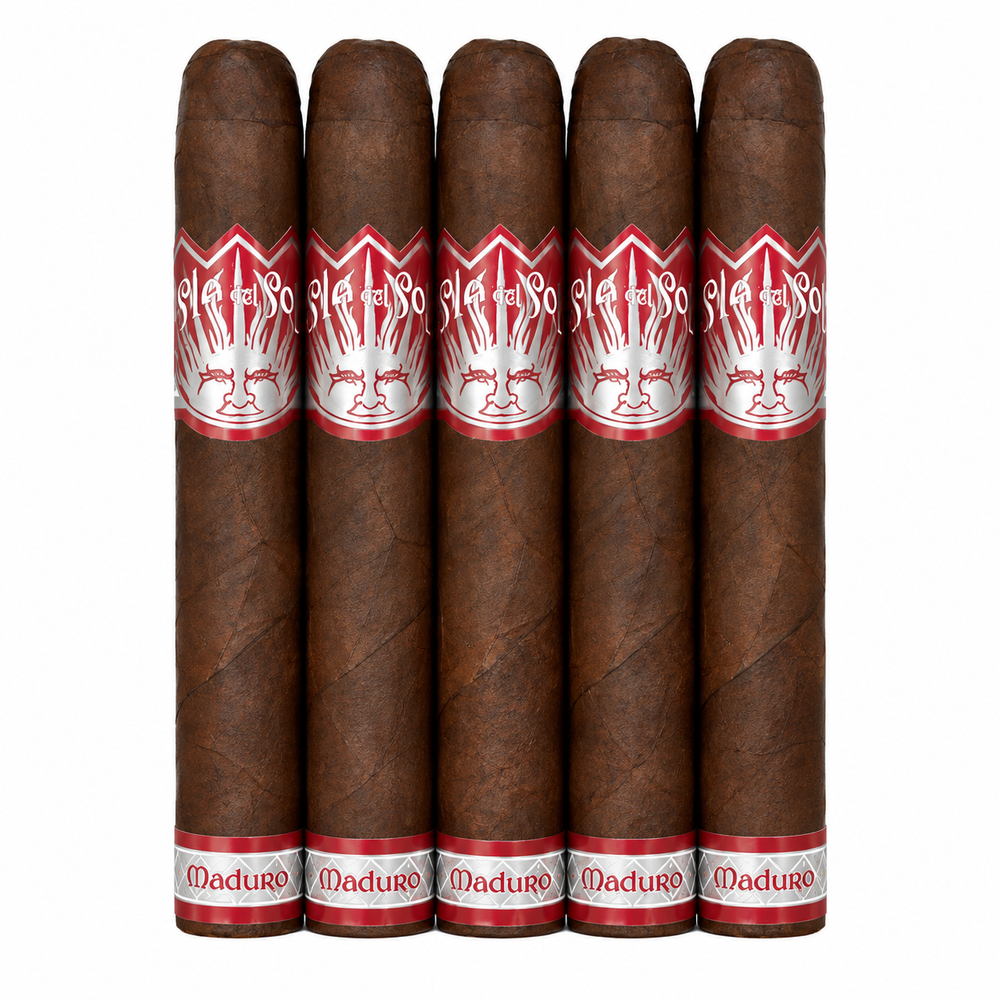 Drew Estate Isla del Sol 5CT Sampler | Sungrown Gordito (Gordo) (6.0x60)