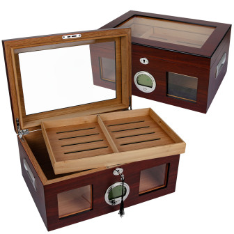 Jamison 100-ct Glasstop Humidor Humidors