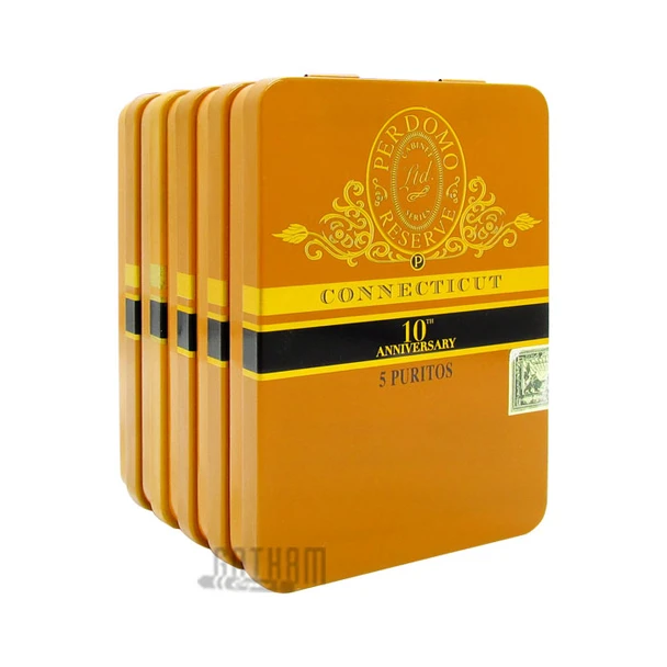 Perdomo Reserve Champagne 10th Anniversary Puritos - Box of 25, photo 163