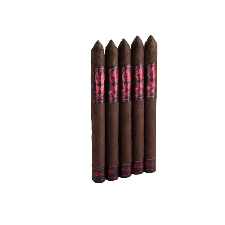 Black Label Bishops Blend Lancero Maduro | Lancero | Pack of 5