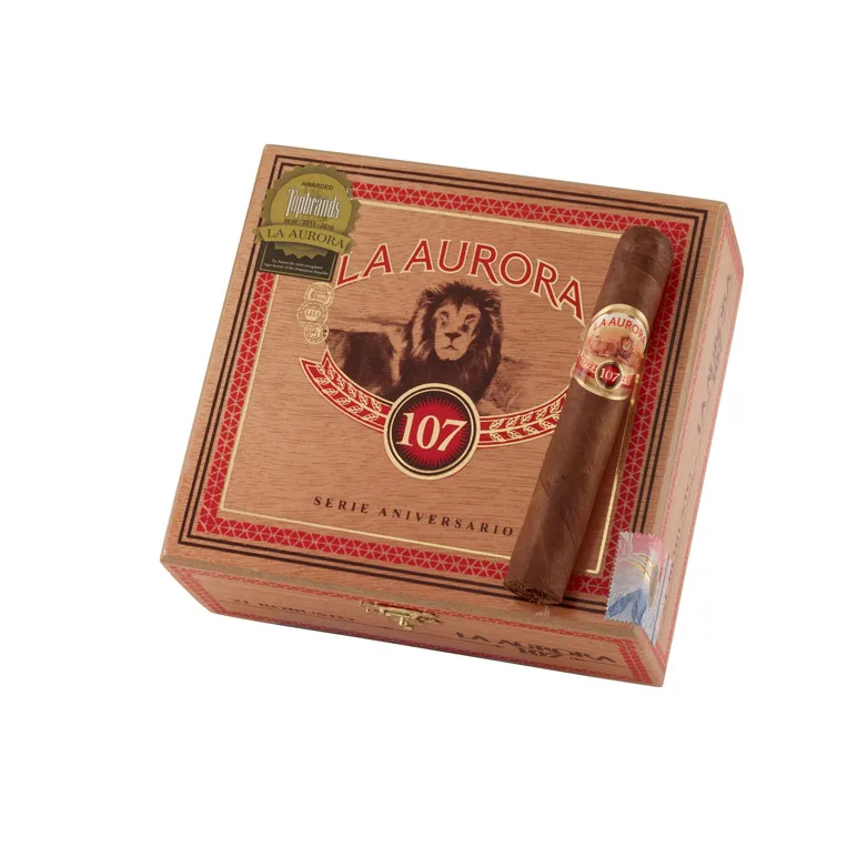 La Aurora 107 Ecuador Robusto Natural | Rothschild | Box of 20