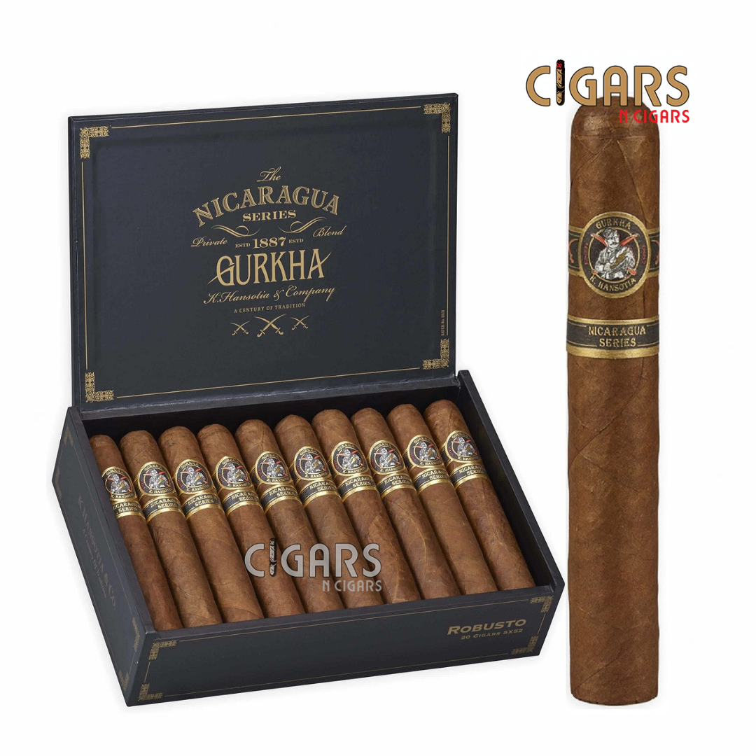 Gurkha Nicaragua Series Robusto Box of 20