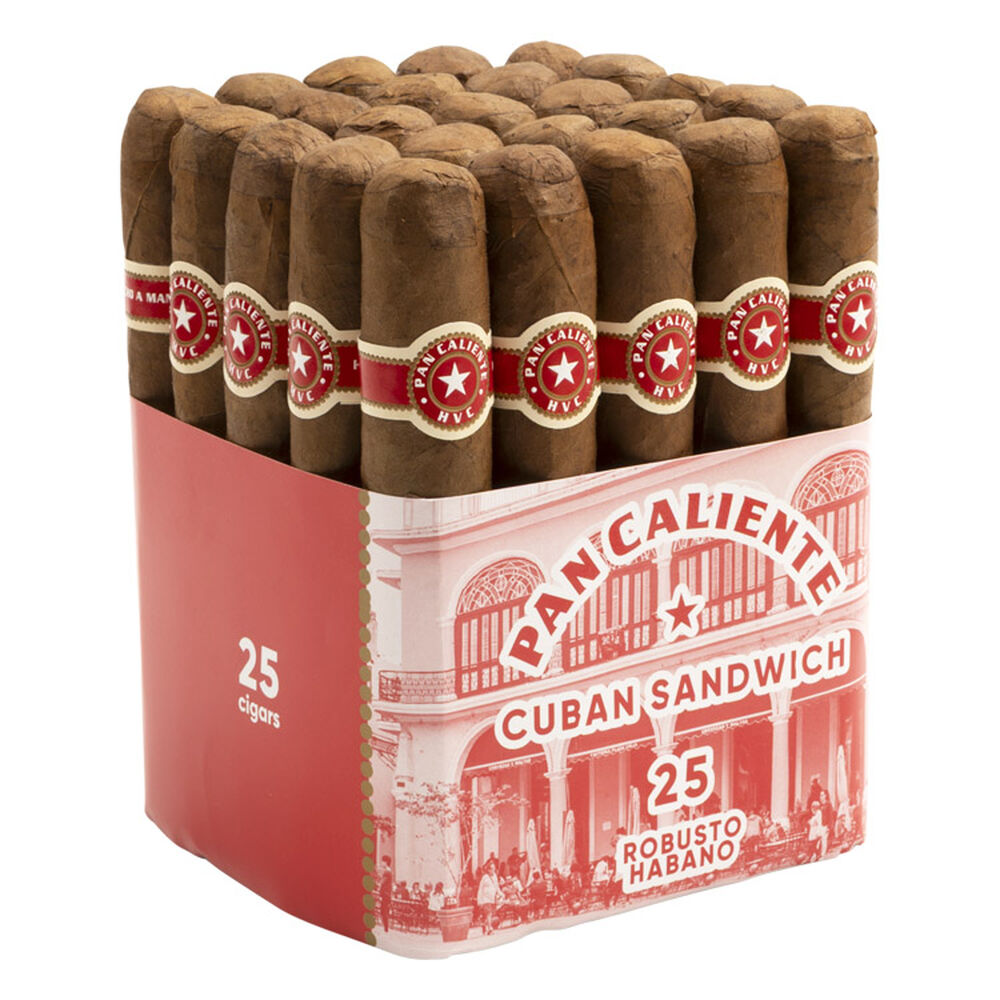 HVC Pan Caliente Cuban Sandwich | Habano Robusto | Bundle of 25