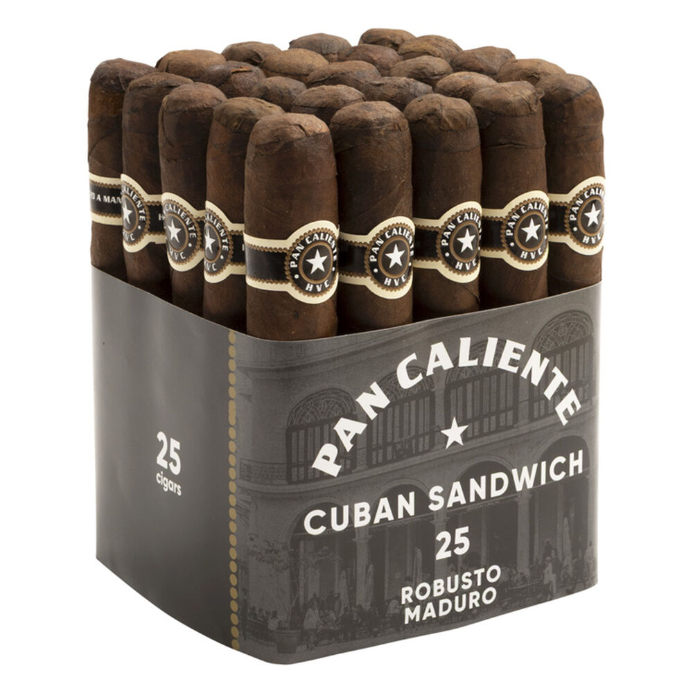 HVC Pan Caliente Cuban Sandwich | Maduro Robusto | Bundle of 25