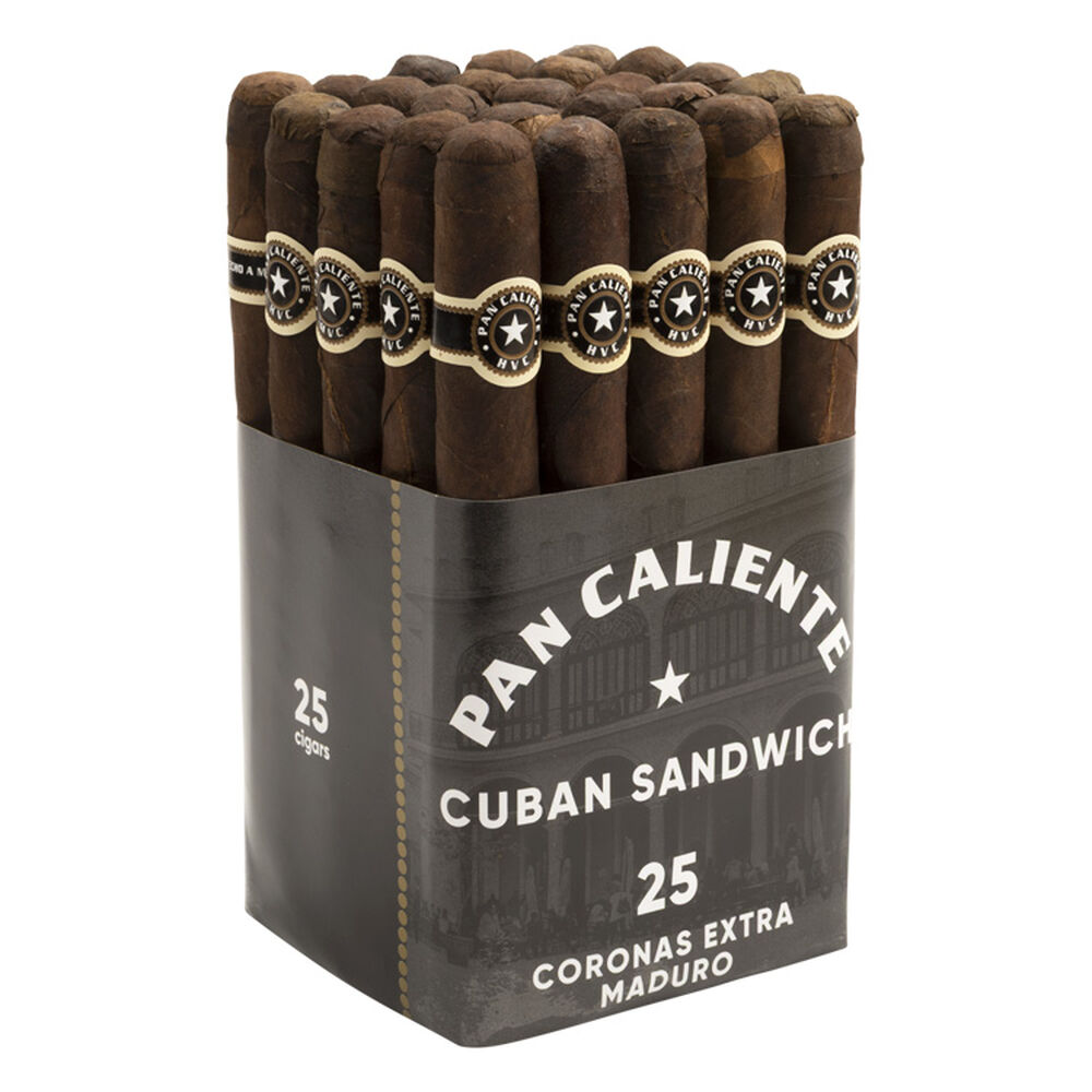 HVC Pan Caliente Cuban Sandwich | Maduro Corona 6 | Bundle of 25