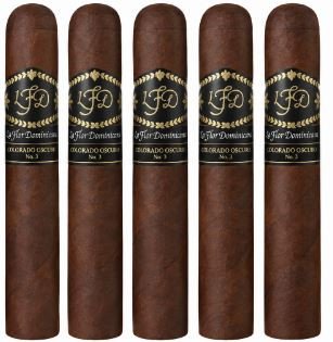 La Flor Dominicana Colorado Oscuro No. 3 5-Pack