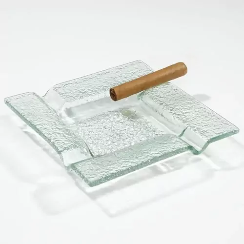 Craftsman's Bench Glass Verrazano Ashtray