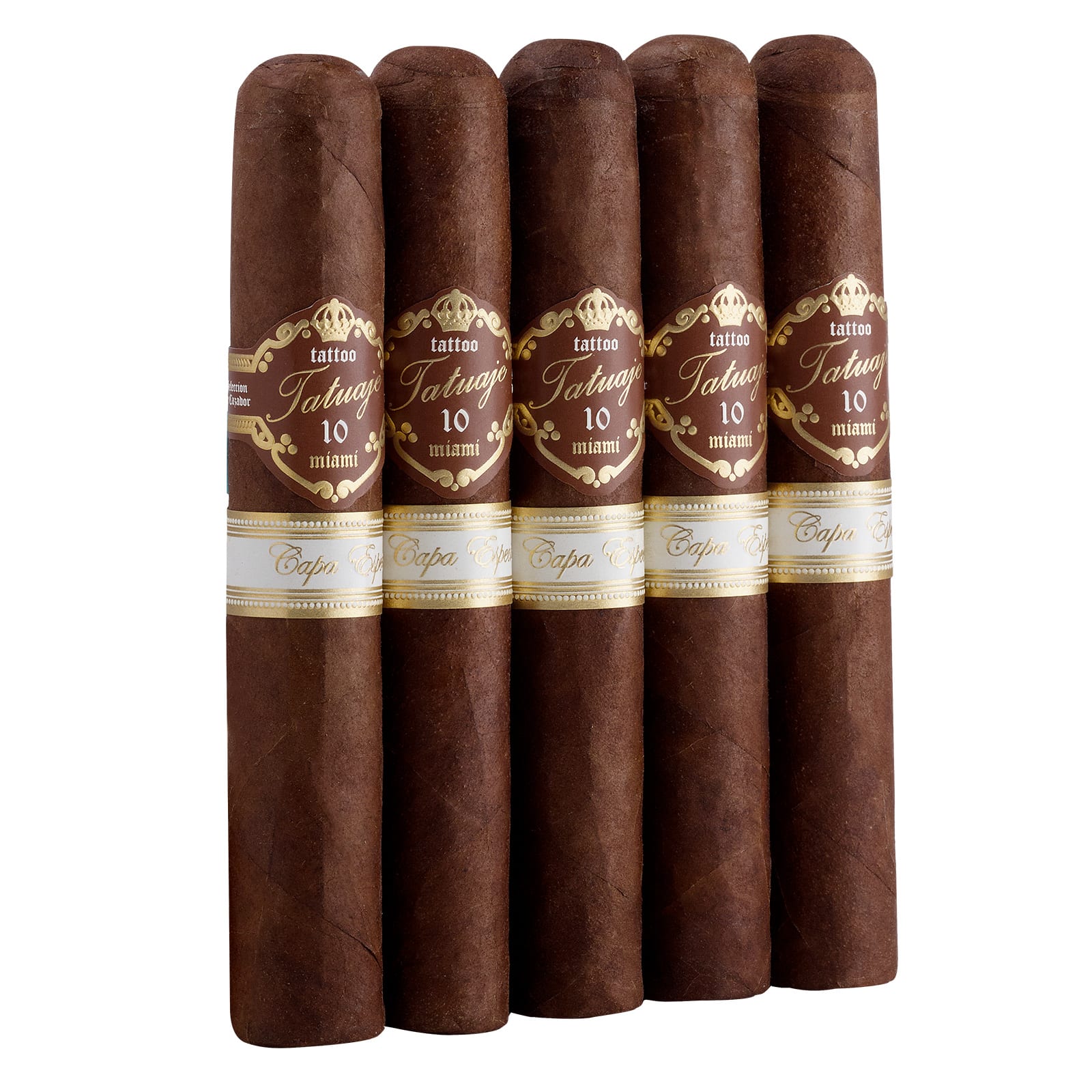 Tatuaje 10th Anniversary Sum Bon Chasseur Natural | Double Robusto | Pack of 5