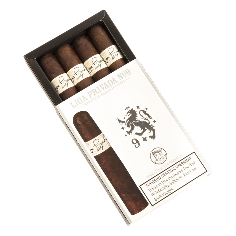Liga Privada No. 9 | Robusto Petaca 4ct | Default